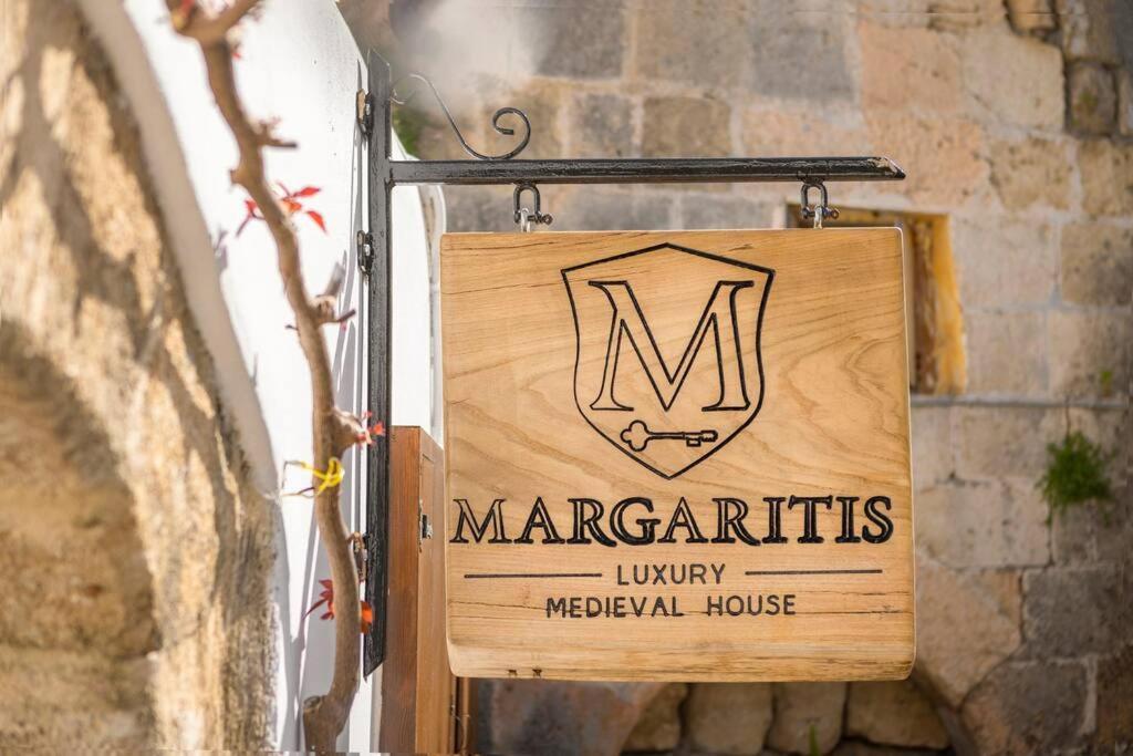 Margaritis Luxury Medieval House Rhodes City Eksteriør billede