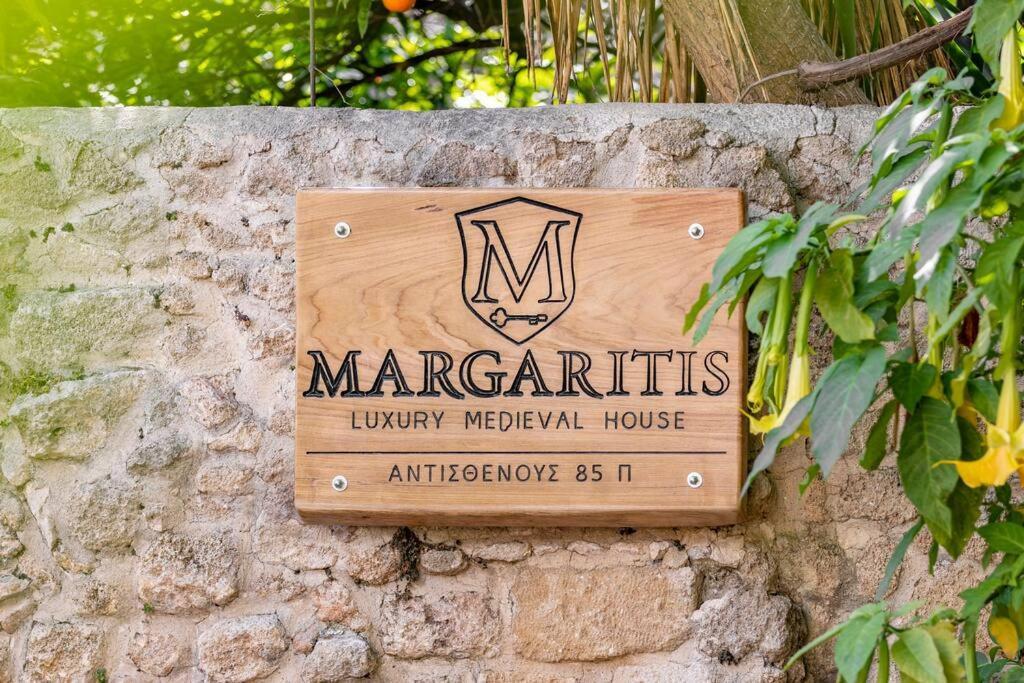 Margaritis Luxury Medieval House Rhodes City Eksteriør billede